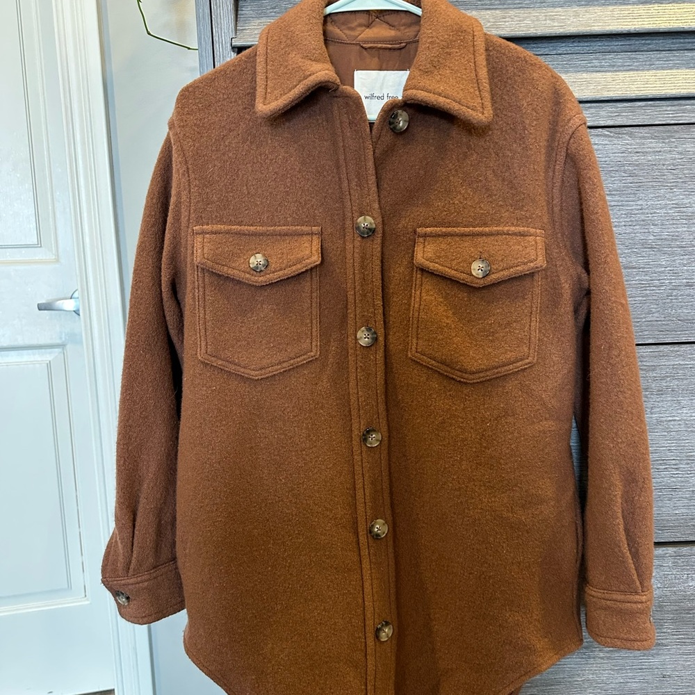 Aritzia The Ganna Shirt Jacket